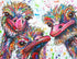Colorful Ostrich Painting Kit